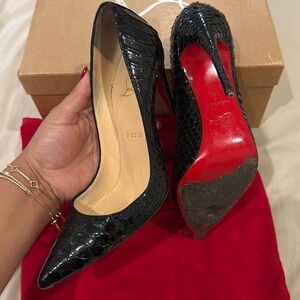RARE Louboutins Python